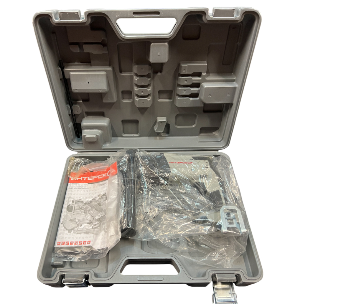 Аккумуляторный перфоратор ИНТЕРСКОЛ ПА-18/18Л2, 18 В, 1.3 Дж, 6900 уд/мин, без АКБ и ЗУ, в кейсе (УЦЕНЕННЫЙ ТОВАР) (329.0.0.74/U)