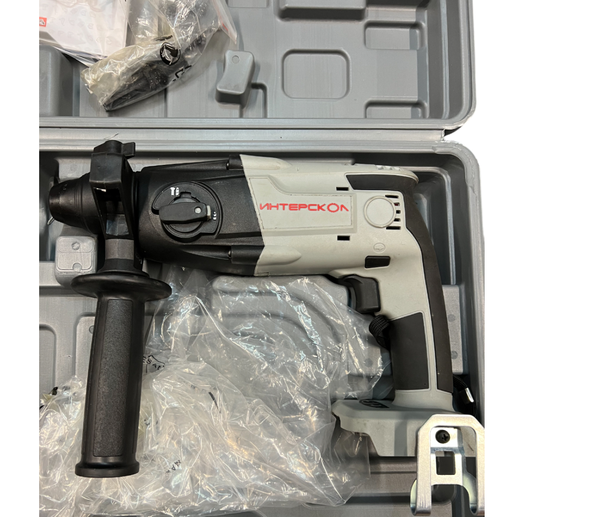 Аккумуляторный перфоратор ИНТЕРСКОЛ ПА-18/18Л2, 18 В, 1.3 Дж, 6900 уд/мин, без АКБ и ЗУ, в кейсе (УЦЕНЕННЫЙ ТОВАР) (329.0.0.74/U)