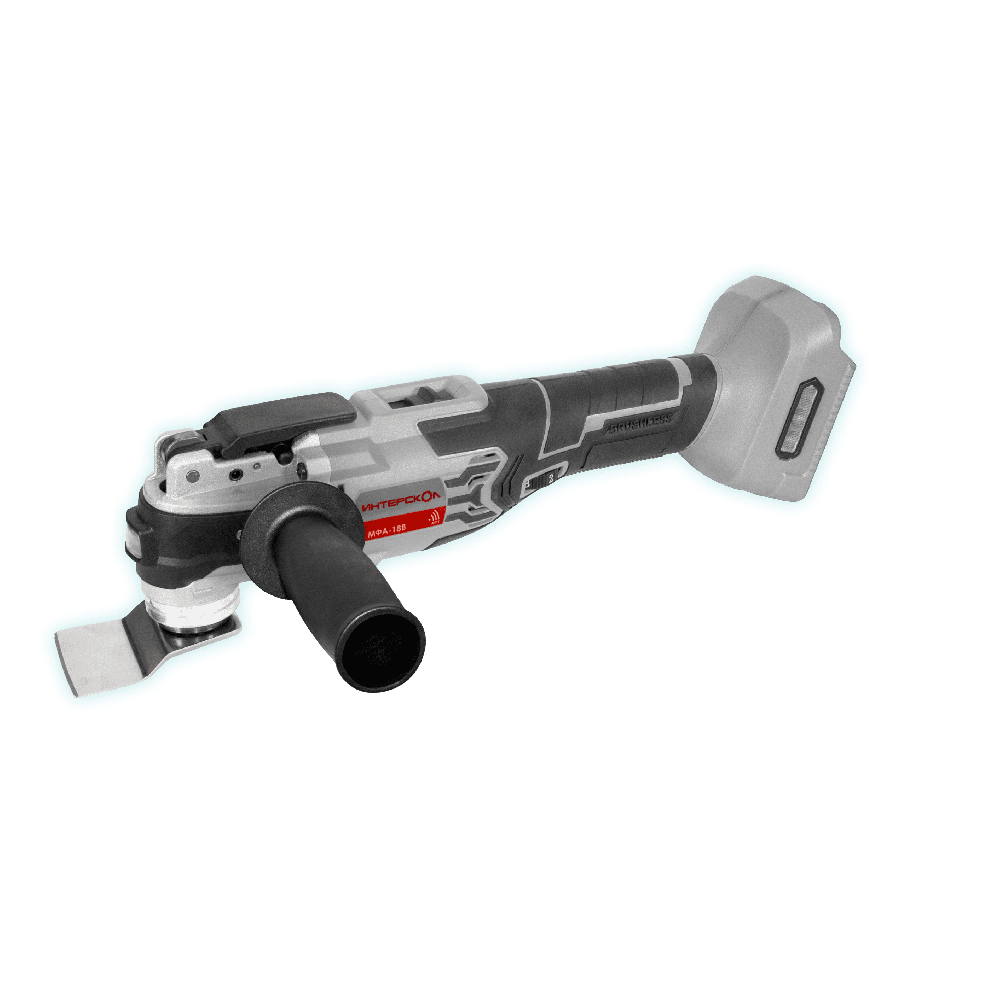 Аккумуляторный реноватор ИНТЕРСКОЛ МФА-18ВМ, 18 В, 19000 кол/мин, с АКБ 2 Ач и ЗУ (766.0.0.70-B2C)