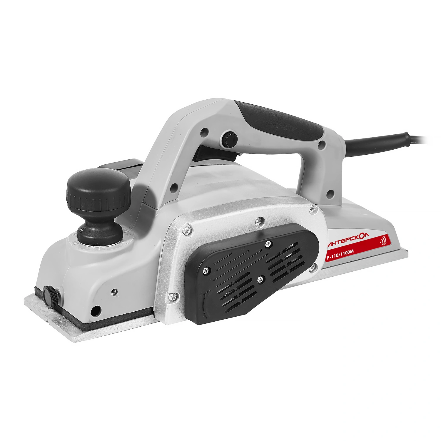 Электрорубанок ИНТЕРСКОЛ Р-110/1100М, 1100 Вт, 16000 об/мин, 110 мм (49.1.0.12)