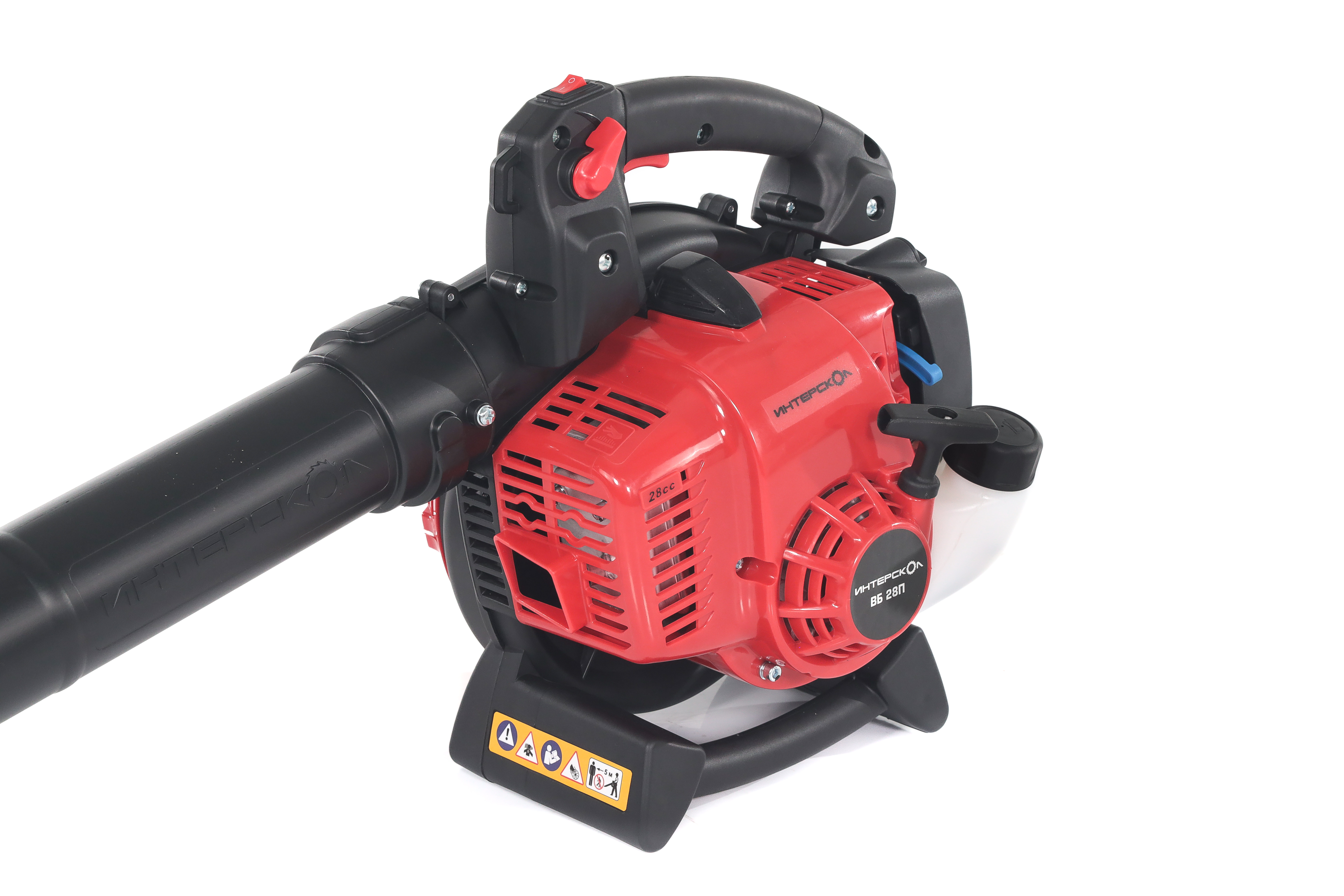 Воздуходувка бензиновая ИНТЕРСКОЛ ВБ 28П, 0.8 кВт, 752 м³/ч (677.0.0.70)