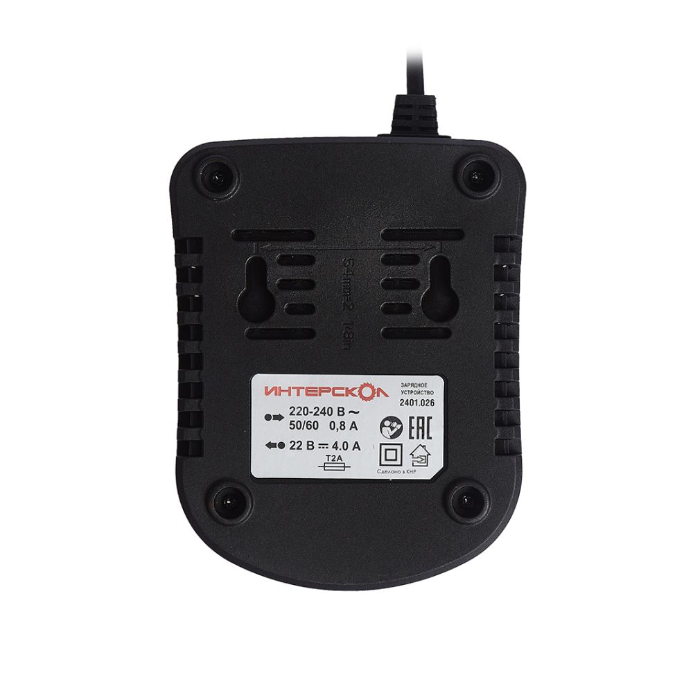 Аккумуляторный рубанок ИНТЕРСКОЛ РА-82/18В, 18 В, 15000 об/мин, 82 мм, с АКБ 4 Ач и ЗУ (694.1.0.70-B4C)