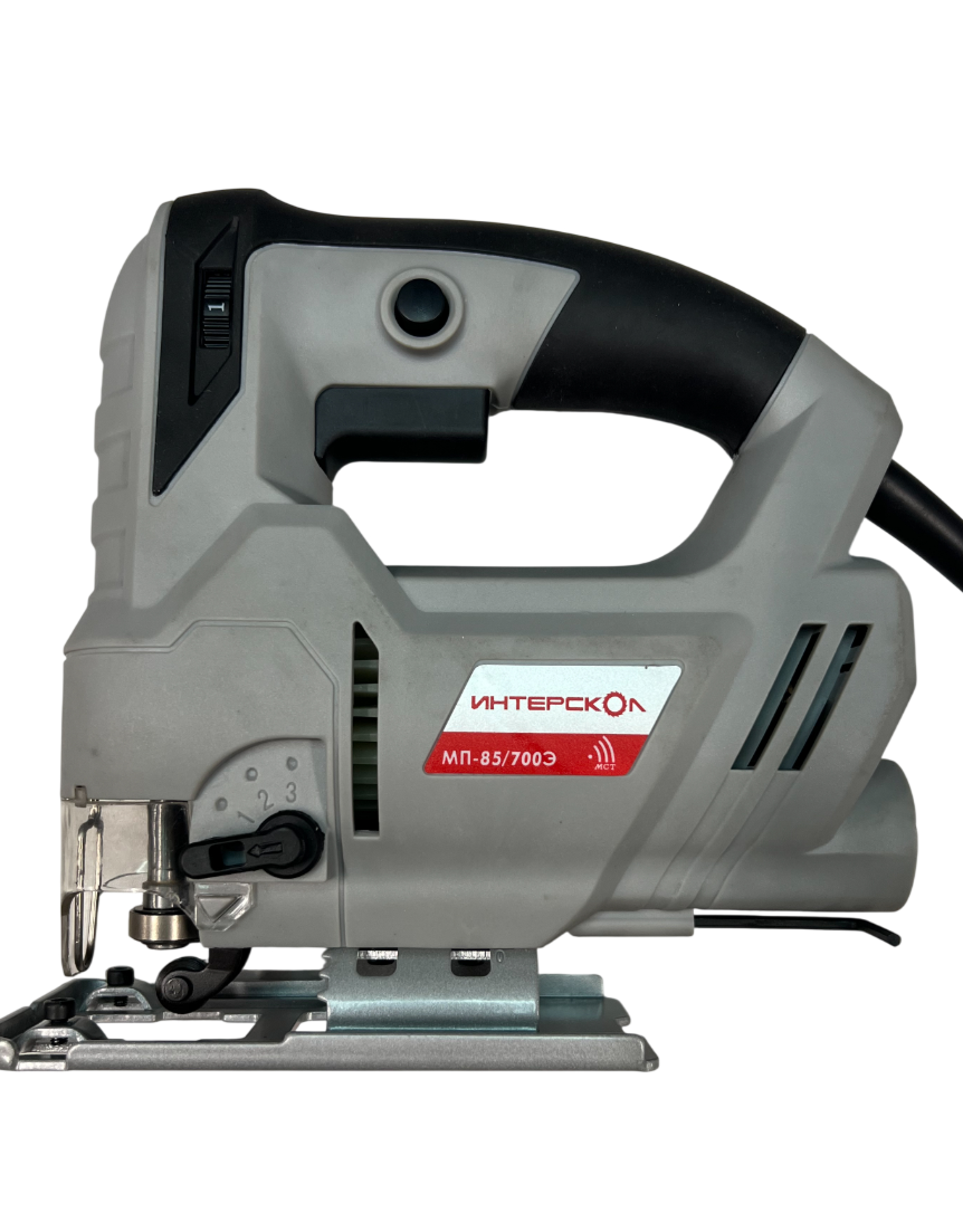 Лобзик ИНТЕРСКОЛ МП-85/700Э, 710 Вт, 3000 ход/мин, 85 мм, (УЦЕНЕННЫЙ ТОВАР) (556.1.0.00/U)