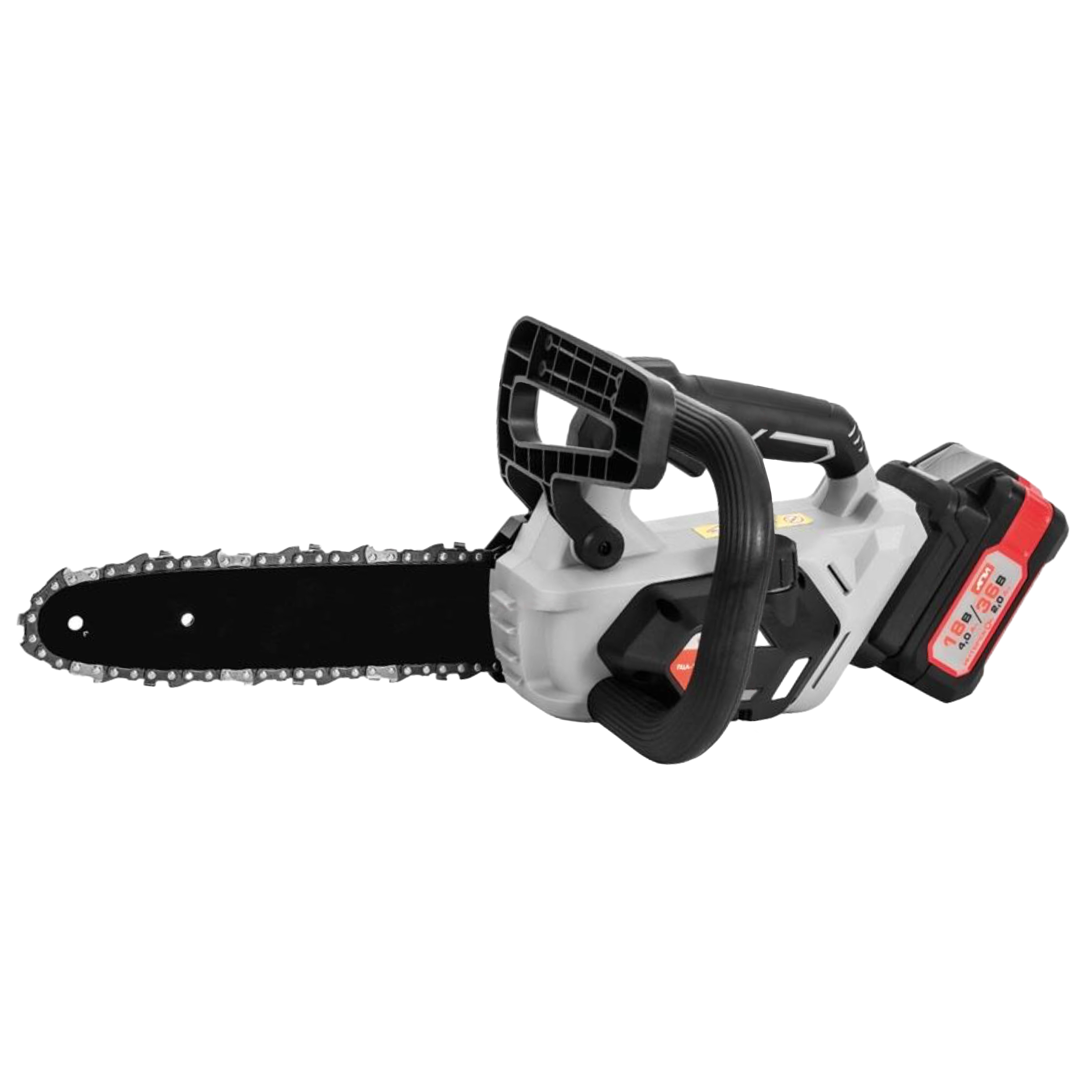 Аккумуляторная цепная пила ИНТЕРСКОЛ ПЦА-12/36В, 36 В, 30 см, 11 м/с, с 2 АКБ 2 Ач и ЗУ (824.2.2.70)