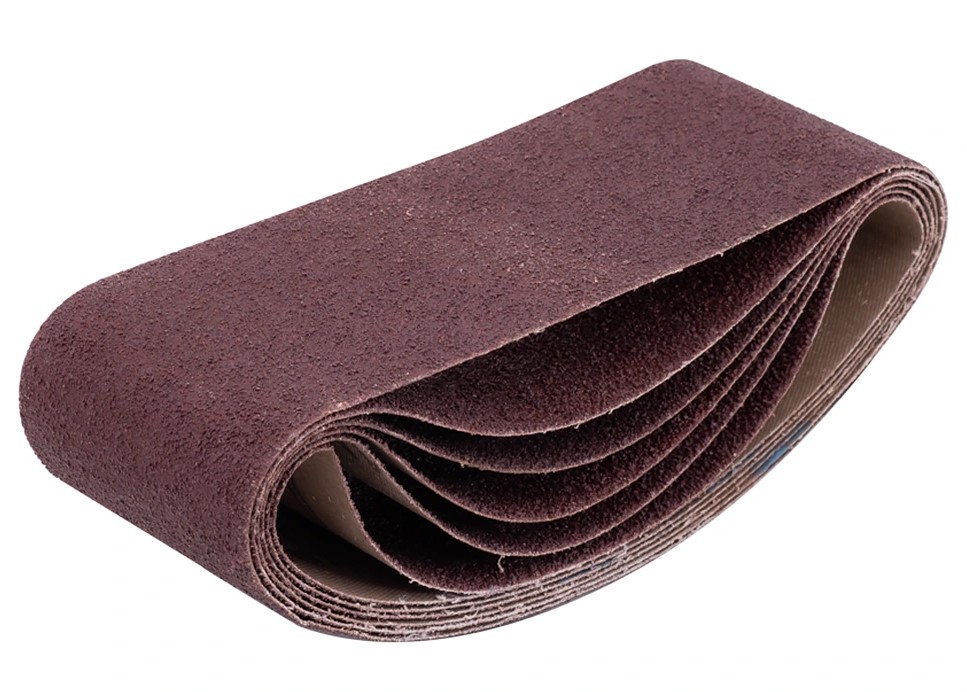 Шлифовальная лента ИНТЕРСКОЛ, для ЛШМ, 533х76 мм, зернистость 100 мкм, 6 шт., (51175.100)