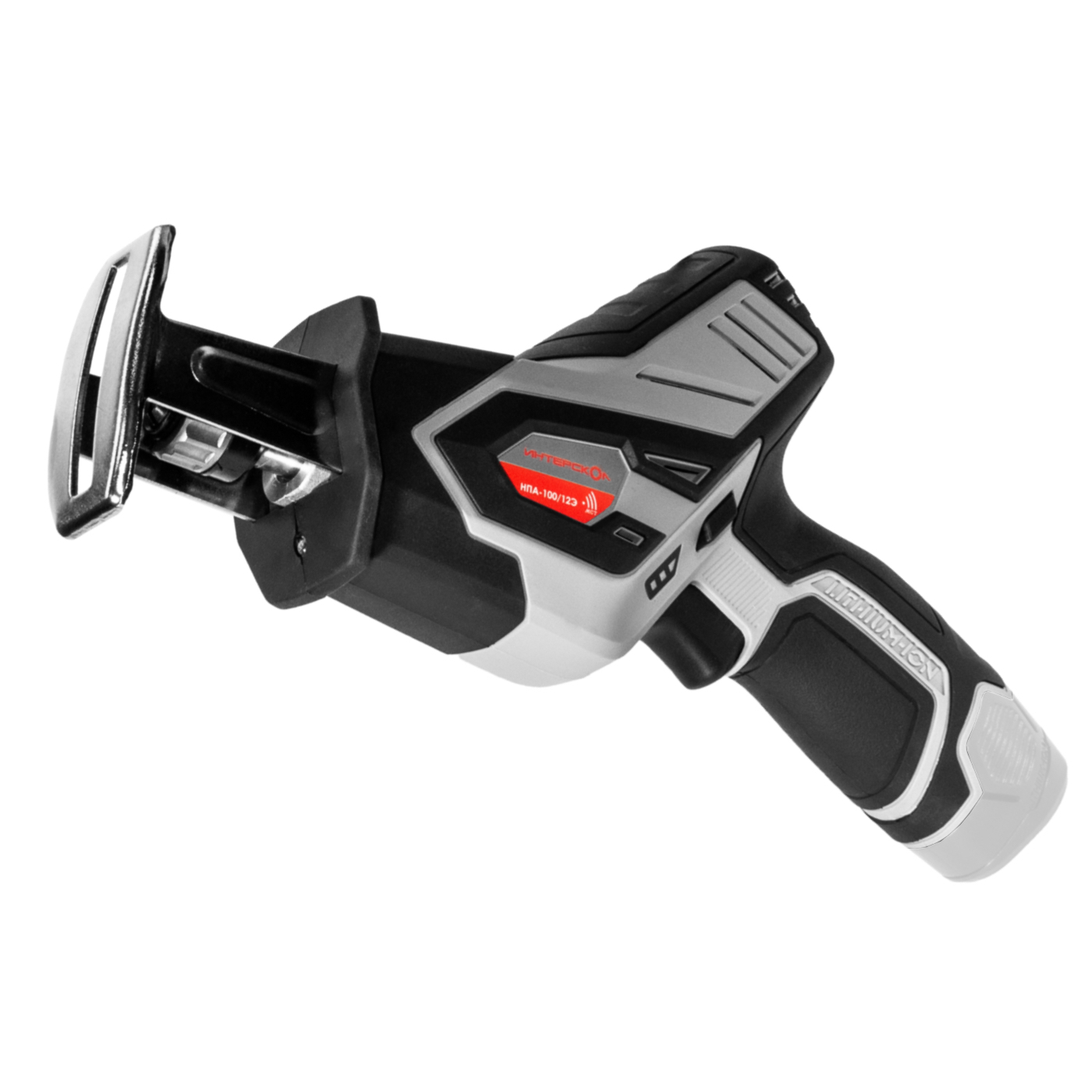 Аккумуляторная ножовочная пила ИНТЕРСКОЛ НПА-100/12Э,, 12 В, 3000 ход/мин, 15 мм, без АКБ и ЗУ (805.0.0.70)