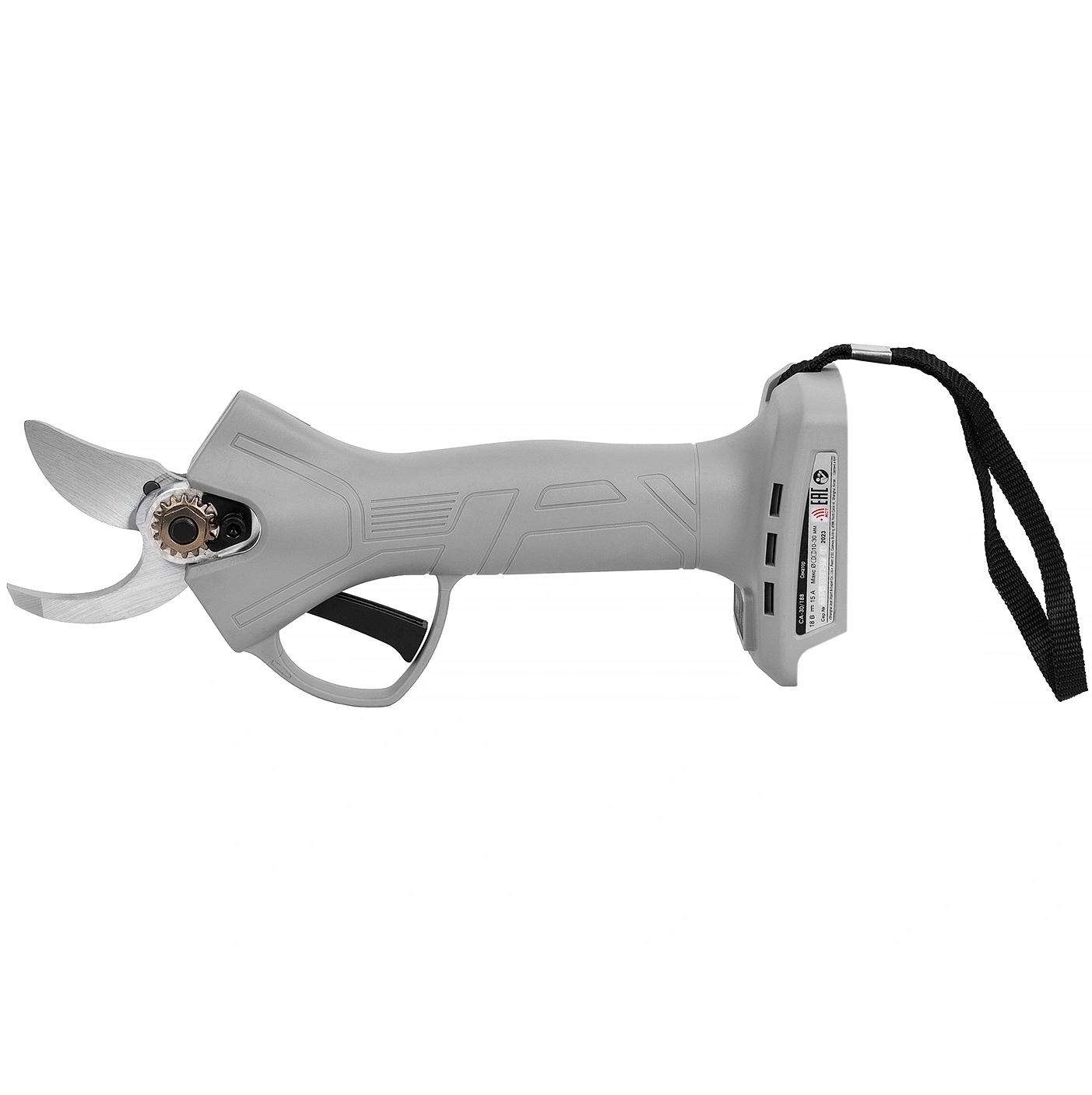 Аккумуляторный секатор ИНТЕРСКОЛ СА-30/18В, 18 В, рез до 30 мм, без АКБ и ЗУ (775.0.0.70)