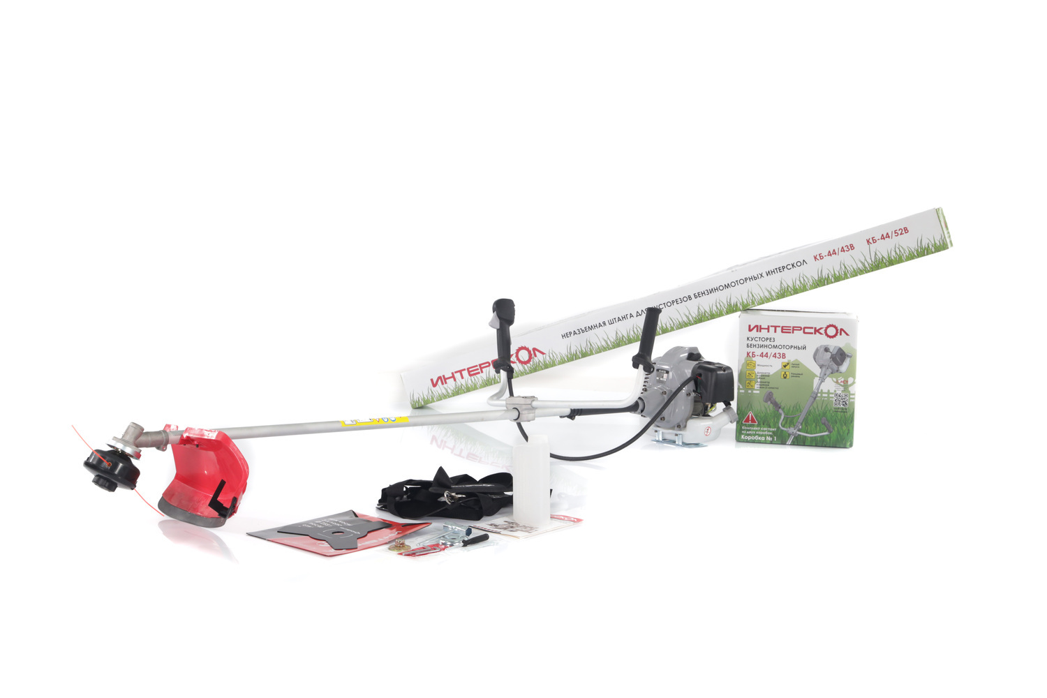 Триммер бензиновый ИНТЕРСКОЛ КБ-44/43В, 1.4 кВт, 7500 об/мин (896.0.0.40)
