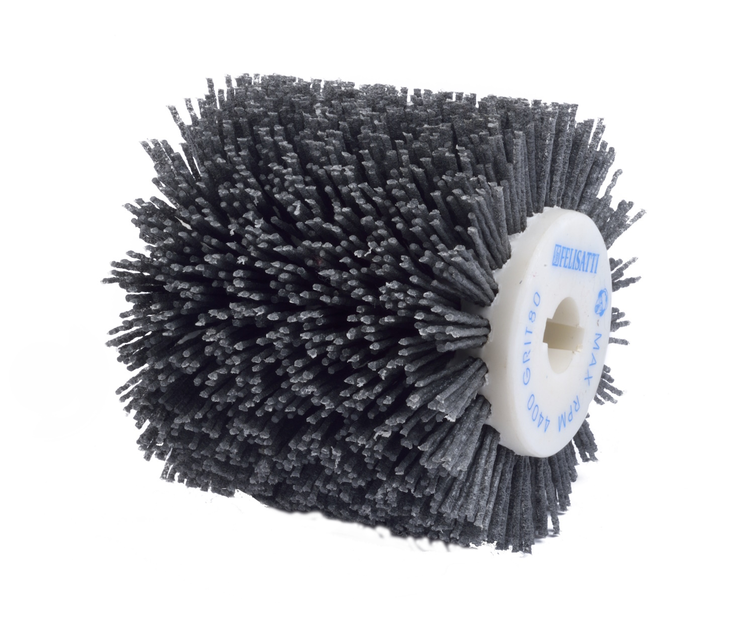 Щетка для брашировки нейлон с абразивом Felisatti ИНТЕРСКОЛ 110x100 мм, 927490170