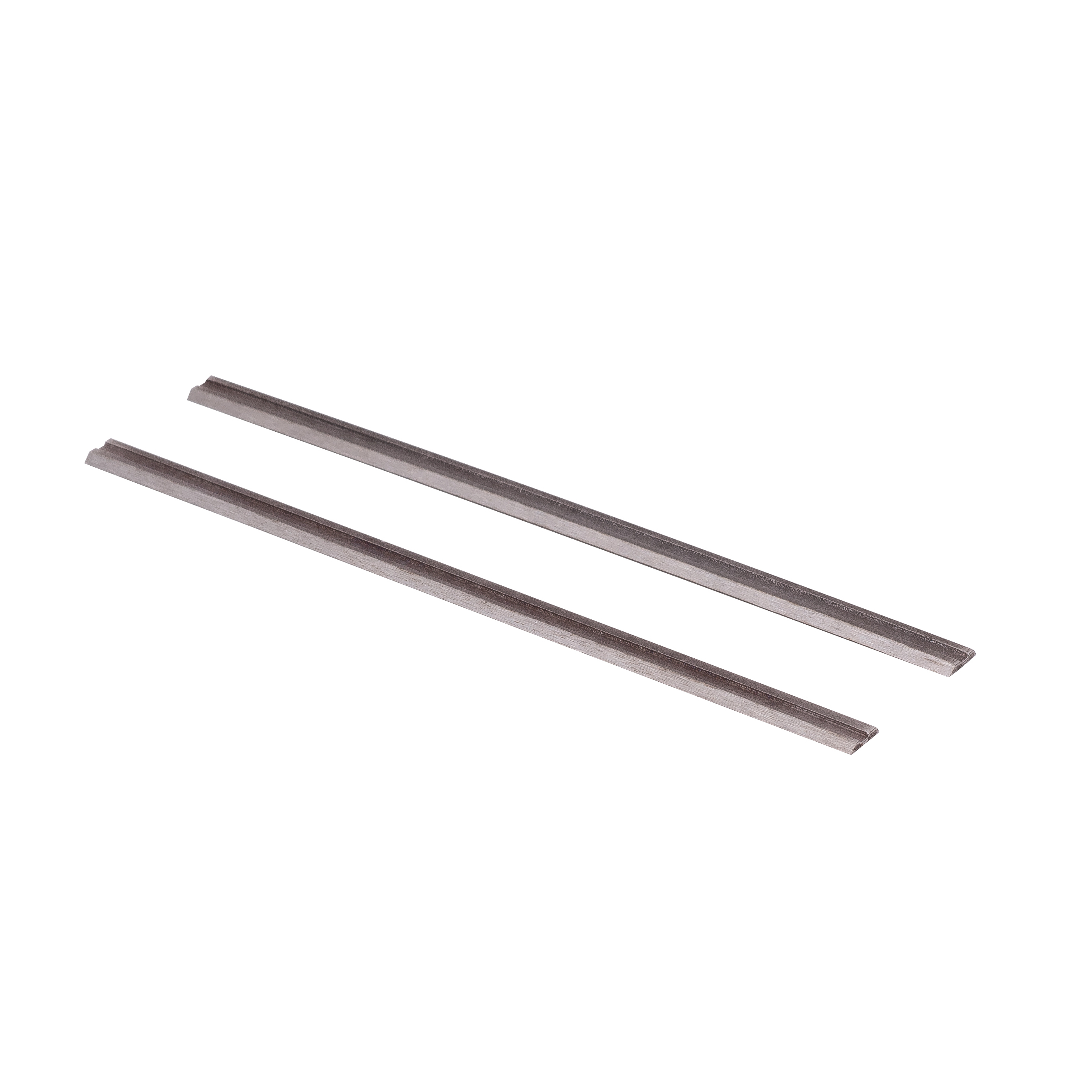 ﻿﻿Ножи для электрорубанка ИНТЕРСКОЛ, из быстрорежущей стали HSS, 102x6x1,2, узкие, 32206.102