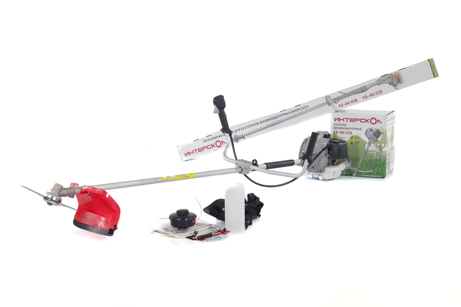 Кусторез бензиновый ИНТЕРСКОЛ КБ-44/52В, 1.6 кВт, 25.5 см (897.0.0.40)