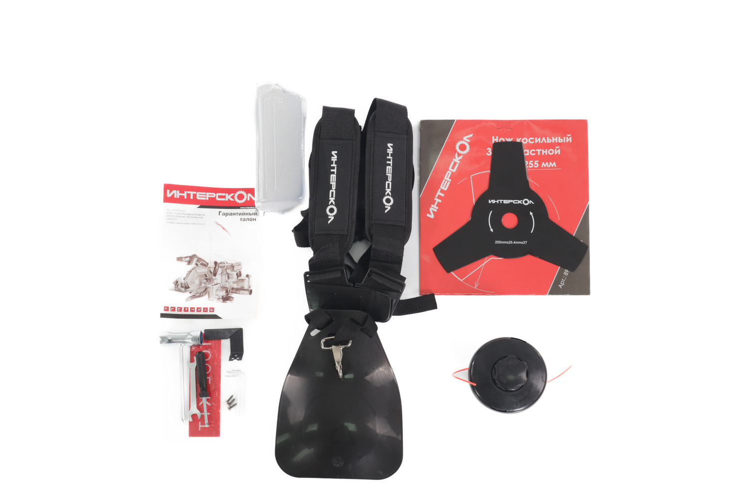 Кусторез бензиновый ИНТЕРСКОЛ КБ-44/52В, 1.6 кВт, 25.5 см (897.0.0.40)