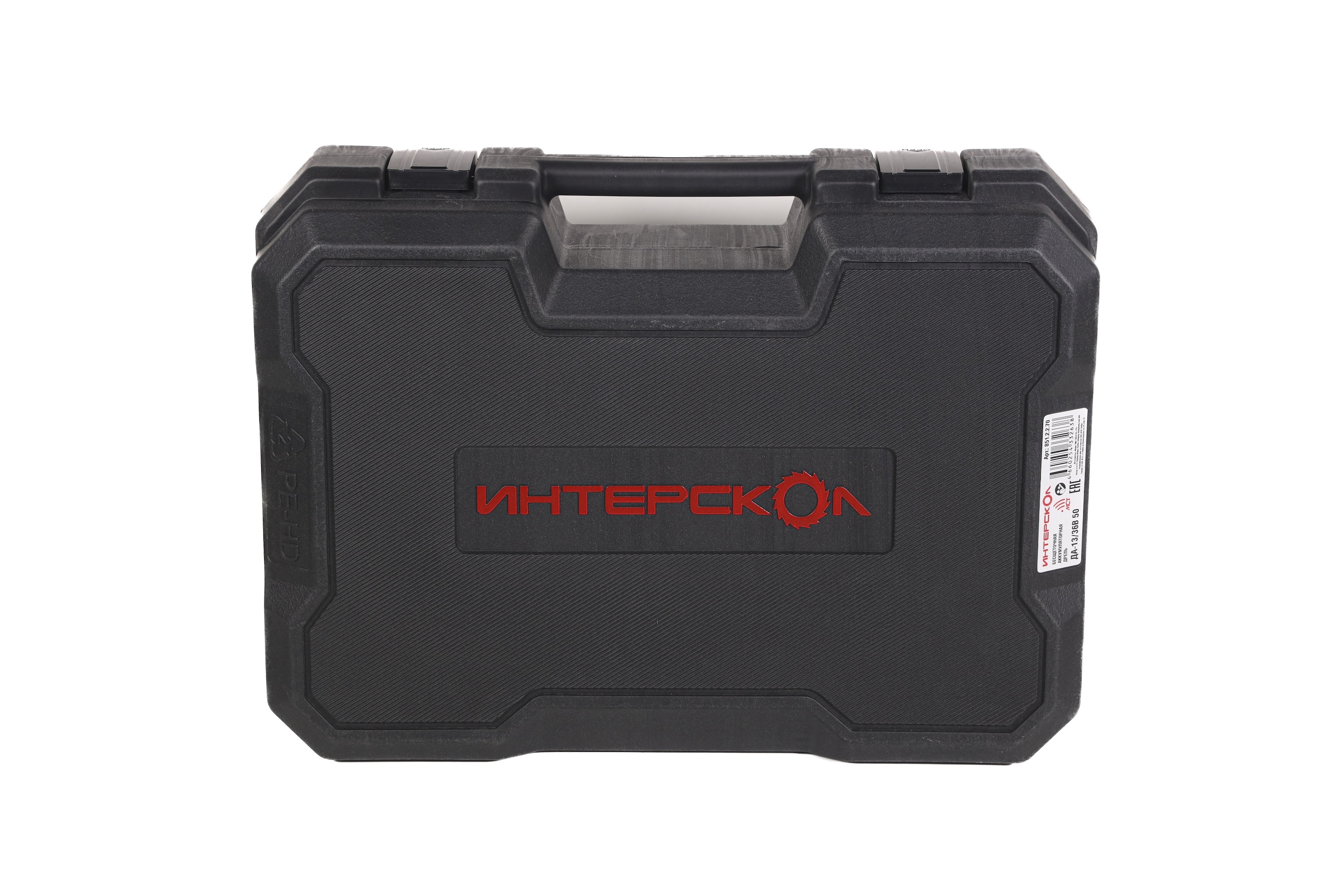 Аккумуляторная дрель-шуруповерт ИНТЕРСКОЛ ДА-13/36В 50, 36 В, 1700 об/мин, с 2 АКБ 2 Ач и ЗУ, в кейсе (851.2.2.70)