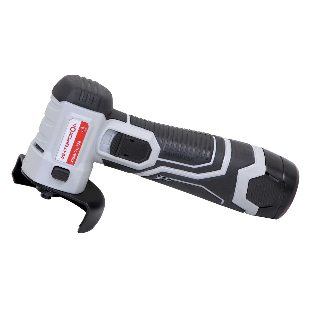 Набор аккумуляторного инструмента ИНТЕРСКОЛ 12 В: перфоратор ПА-12/12В + УШМ-76/12В + 5 дисков, с 2 АКБ 2 Ач и ЗУ