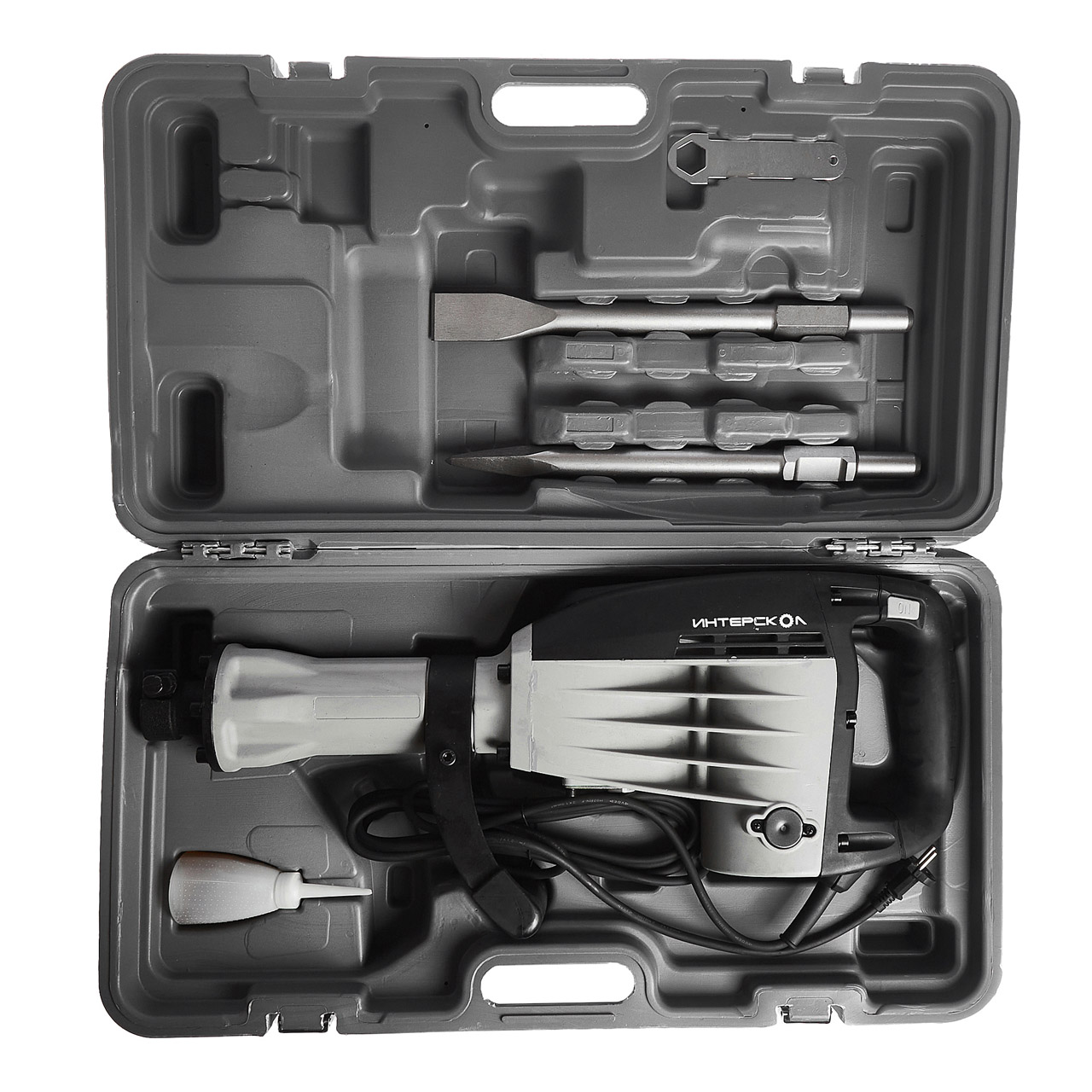 Отбойный молоток ИНТЕРСКОЛ М-25/1500В, 1500 Вт, 25 Дж, 1400 уд/мин (530.0.0.00)