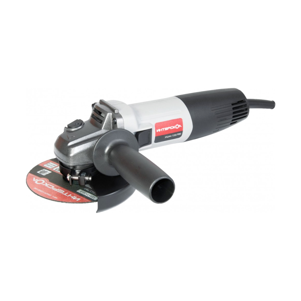 Угловая шлифмашина ИНТЕРСКОЛ УШМ-125/700, 710 Вт, 125 мм, 11000 об/мин (529.1.0.00)