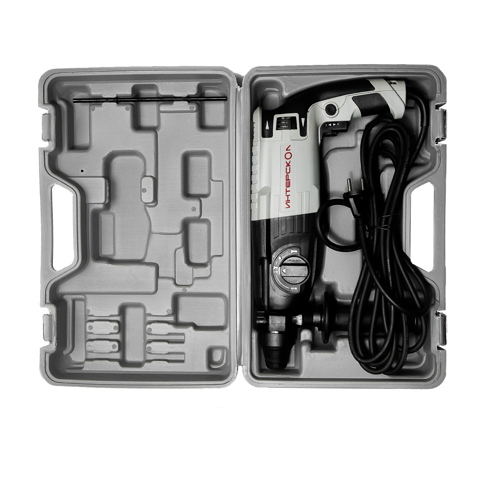 Перфоратор ИНТЕРСКОЛ П-26/800ЭР, 800 Вт, 3 Дж, 5100 уд/мин (426.0.1.00)