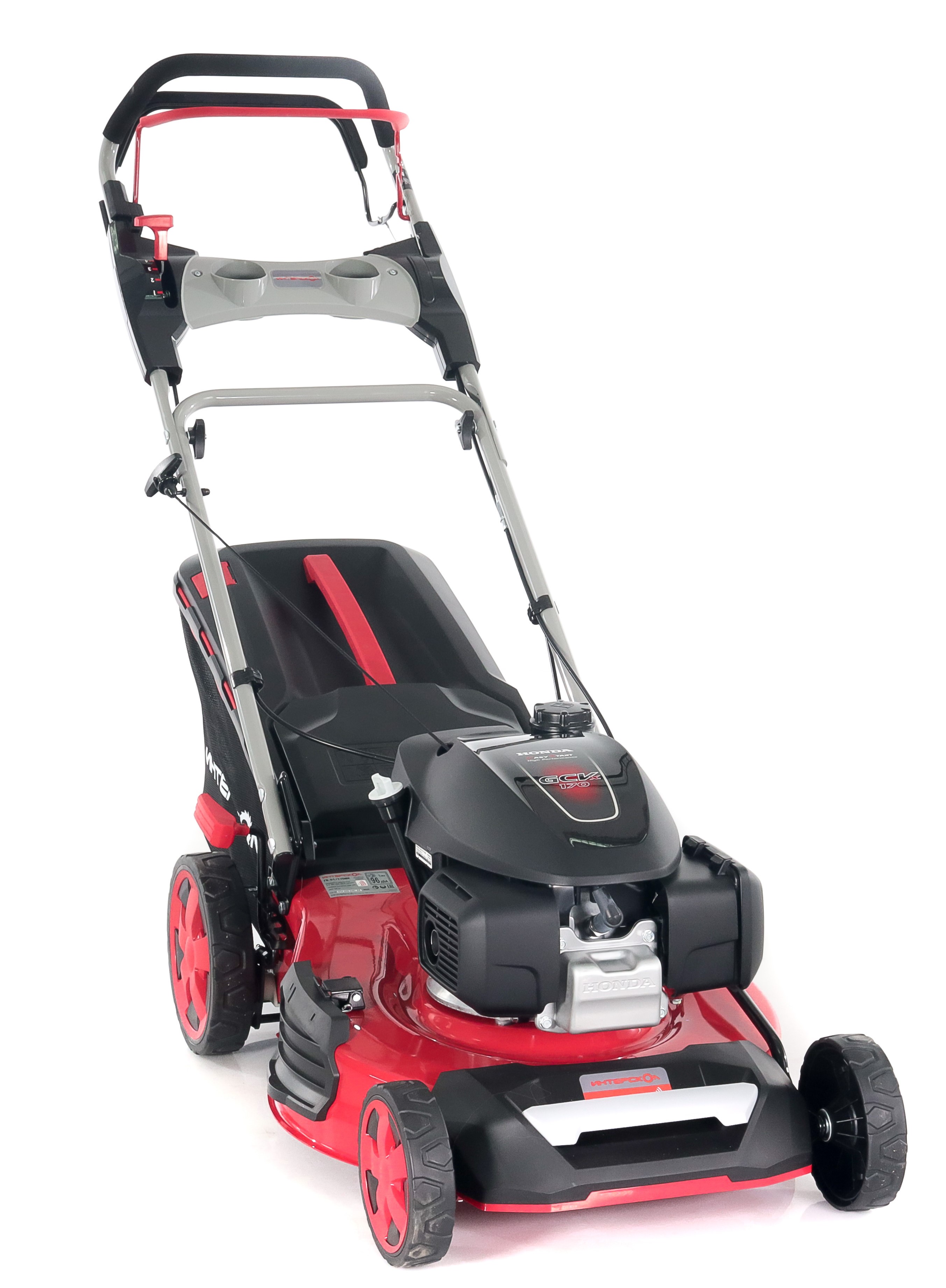 Бензиновая газонокосилка ИНТЕРСКОЛ ГБ-51/170ВХ, 4.6 л.с., 170 см³, 3000 об/мин, 60 л (934.0.0.70)