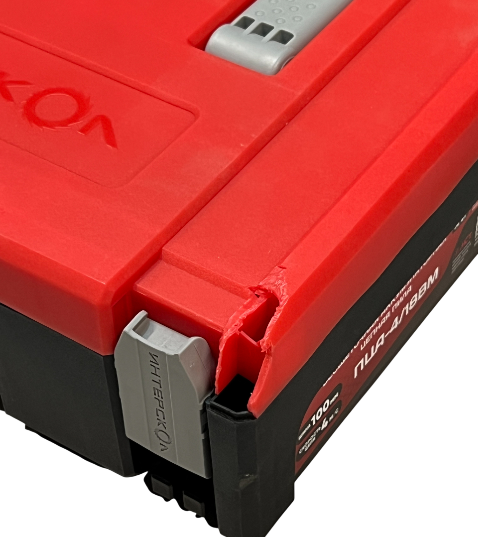 Аккумуляторная цепная пила ИНТЕРСКОЛ ПЦА-4 МультиМАКС18, 18 В, 10 см, (УЦЕНЕННЫЙ ТОВАР) (755.1.3.47/U)