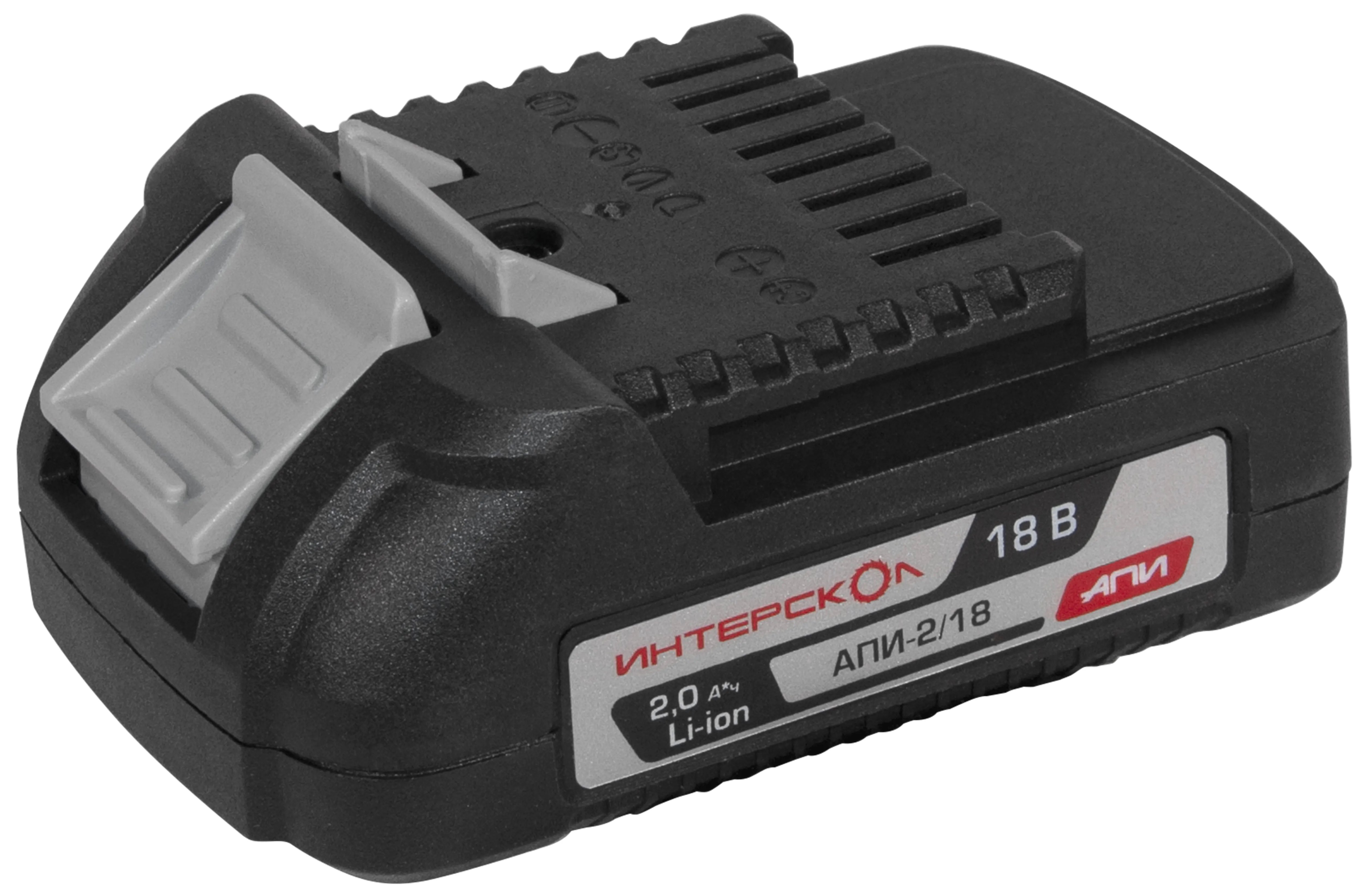 Аккумуляторная цепная пила ИНТЕРСКОЛ ПЦА-4 МультиМАКС18, 18 В, 10 см, c АКБ 2 Ач и ЗУ, в систейнере МультиБОКС (755.1.3.47)