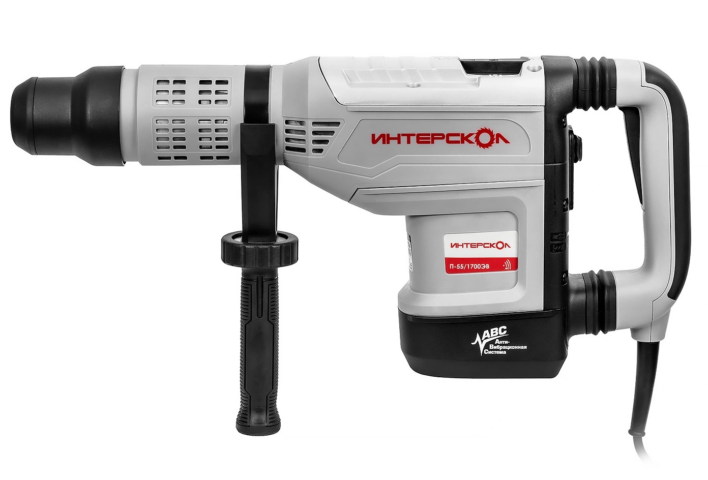 Перфоратор ИНТЕРСКОЛ П-55/1700ЭВ, 1700 Вт, 20 Дж, 2150 уд/мин (830.1.0.70)