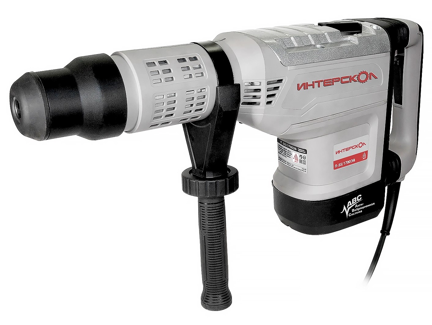 Перфоратор ИНТЕРСКОЛ П-55/1700ЭВ, 1700 Вт, 20 Дж, 2150 уд/мин (830.1.0.70)