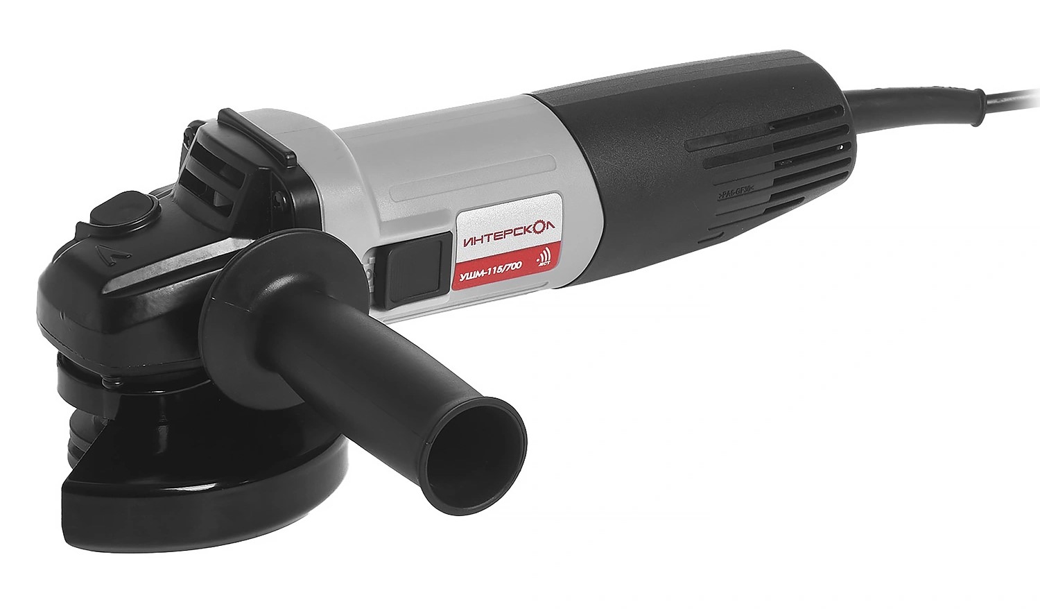 Угловая шлифмашина ИНТЕРСКОЛ УШМ-115/700, 700 Вт, 115 мм, 11000 об/мин (528.1.0.00)