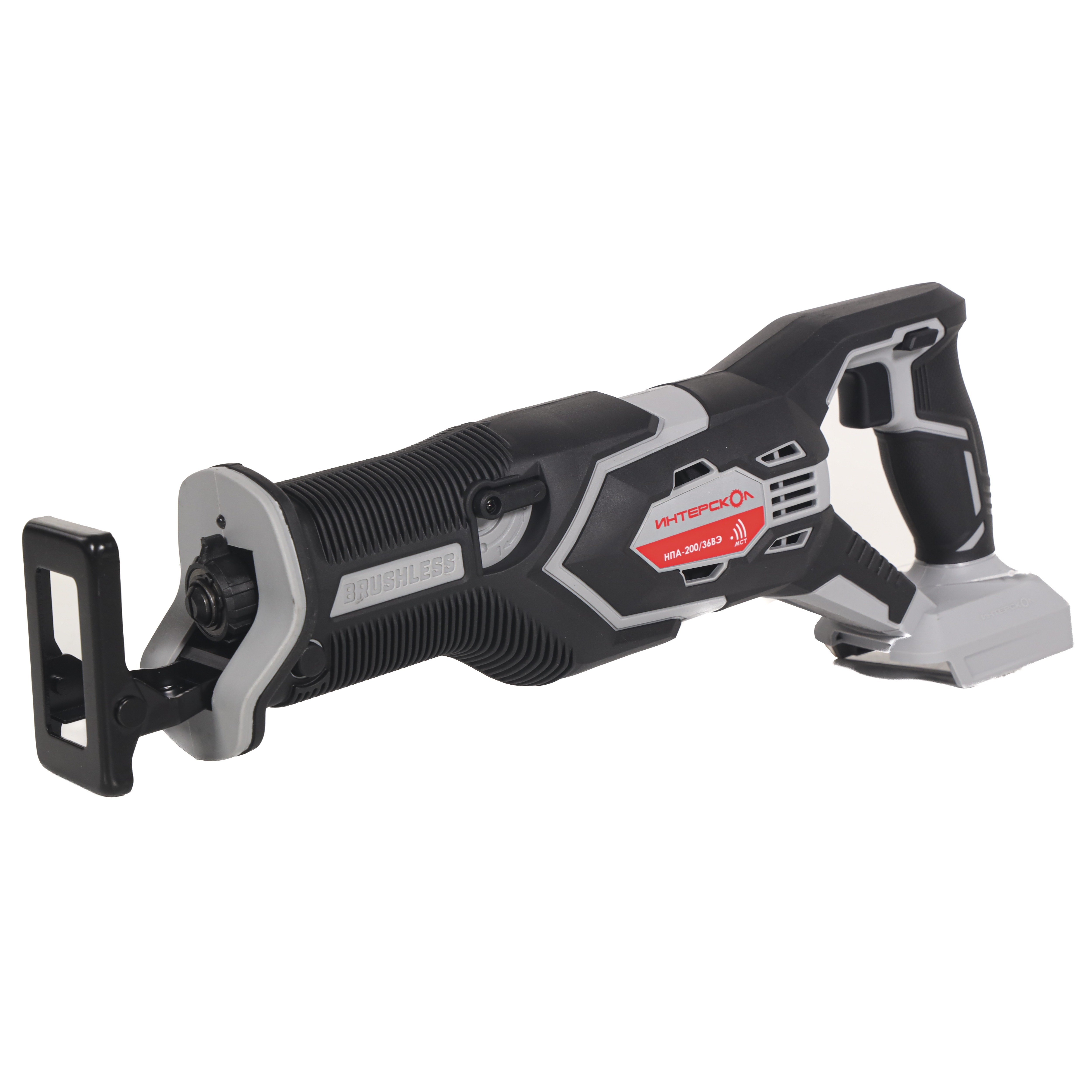 Аккумуляторная сабельная пила ИНТЕРСКОЛ НПА-200/36ВЭ, 36 В, 3000 ход/мин, 26 мм, без АКБ и ЗУ (818.0.0.70)