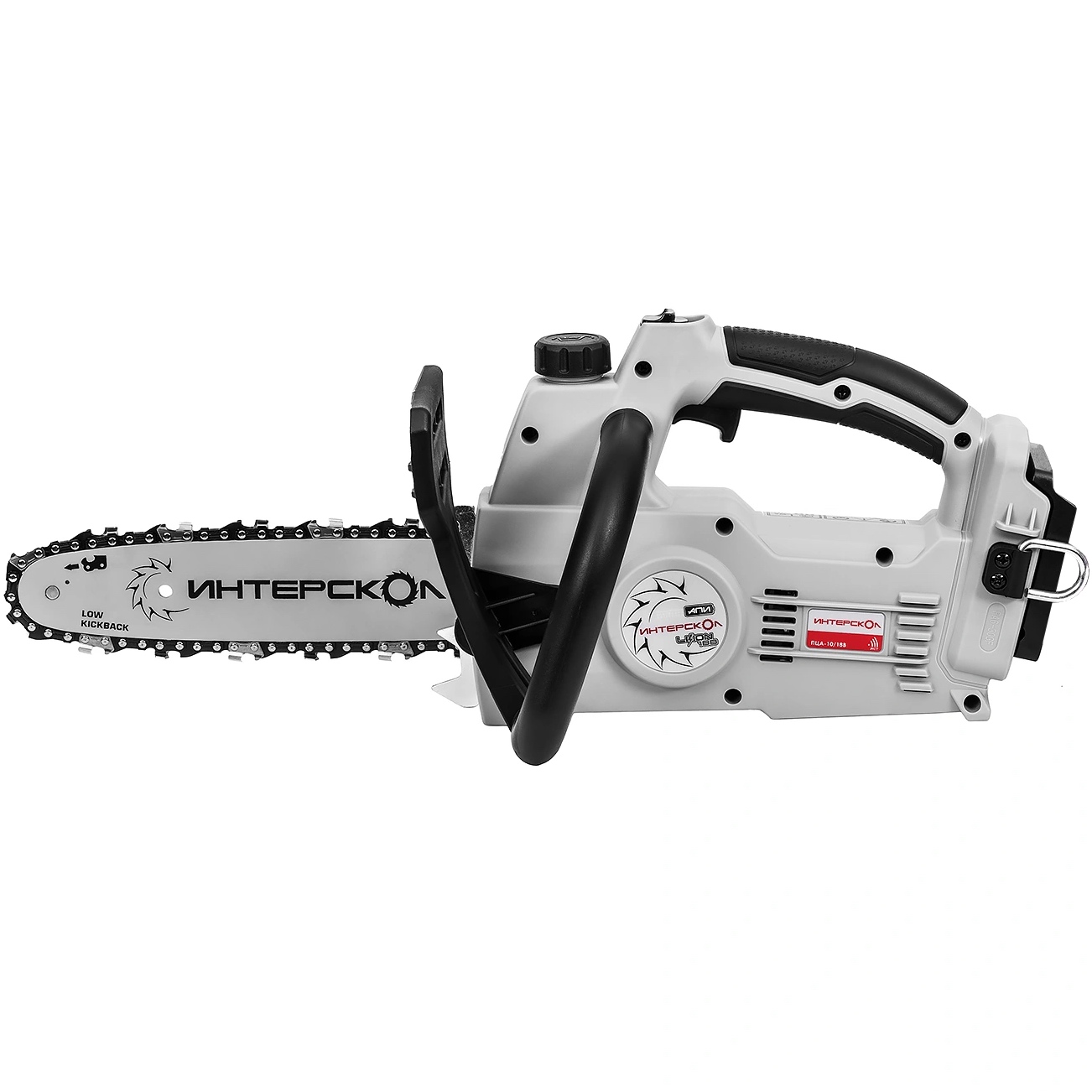 Аккумуляторная цепная пила ИНТЕРСКОЛ ПЦА-10/18В, 18 В, 25.4 см, 10 м/с, без АКБ и ЗУ (696.1.0.70)