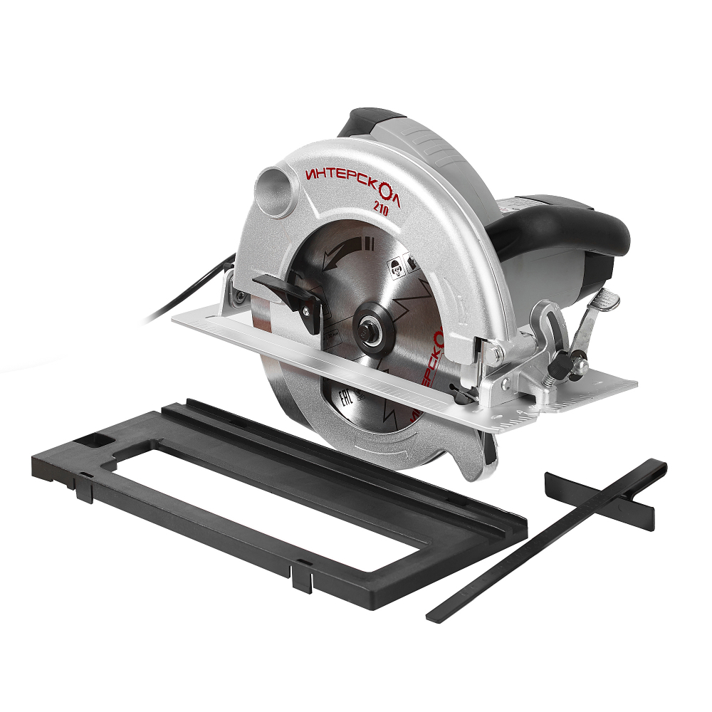 Пила циркулярная ИНТЕРСКОЛ ДП-210/1900M, 1900 Вт, 210 мм, 5000 об/мин (98.1.1.20)