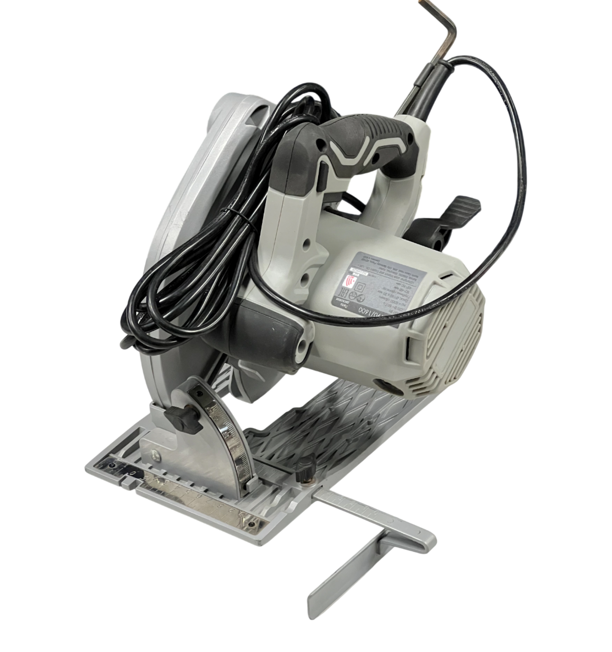 Пила дисковая ИНТЕРСКОЛ ДП-190/1600, 1600 Вт, 190 мм, 6000 об/мин, (УЦЕНЕННЫЙ ТОВАР) (552.2.1.70/U)