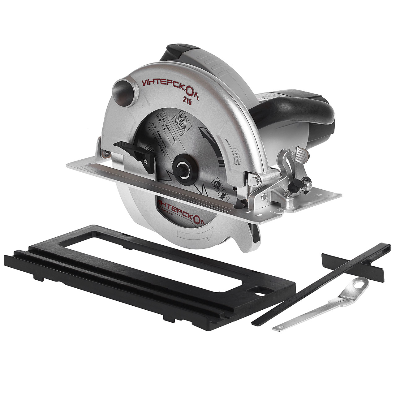 Пила циркулярная ИНТЕРСКОЛ ДП-210/1900ЭМ, 1900 Вт, 210 мм, 5000 об/мин (99.1.1.30)
