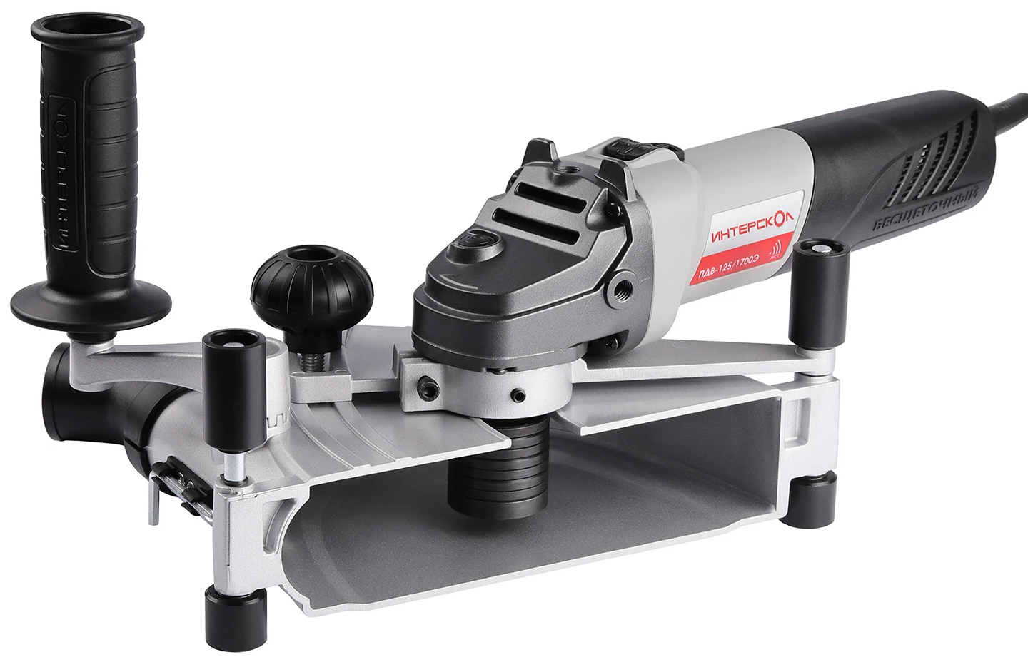 Штроборез ИНТЕРСКОЛ ПДВ-125/1700Э, 1700 Вт, 125 мм, 9500 об/мин, в кейсе (948.3.0.40)