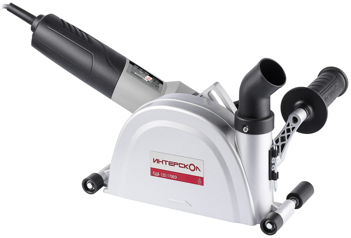 Штроборез ИНТЕРСКОЛ ПДВ-125/1700Э, 1700 Вт, 125 мм, 9500 об/мин, в кейсе (948.3.0.40)
