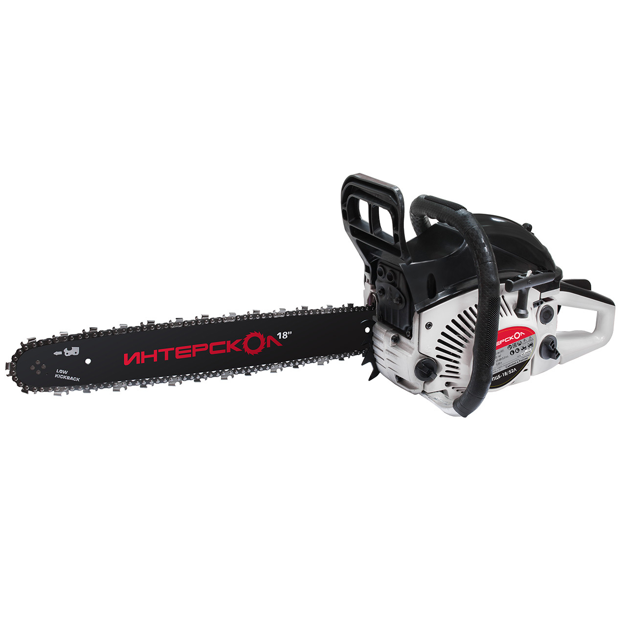 Цепная пила ИНТЕРСКОЛ ПЦБ-18/52Л, 2.4 кВт, 45 см (445.1.0.40)