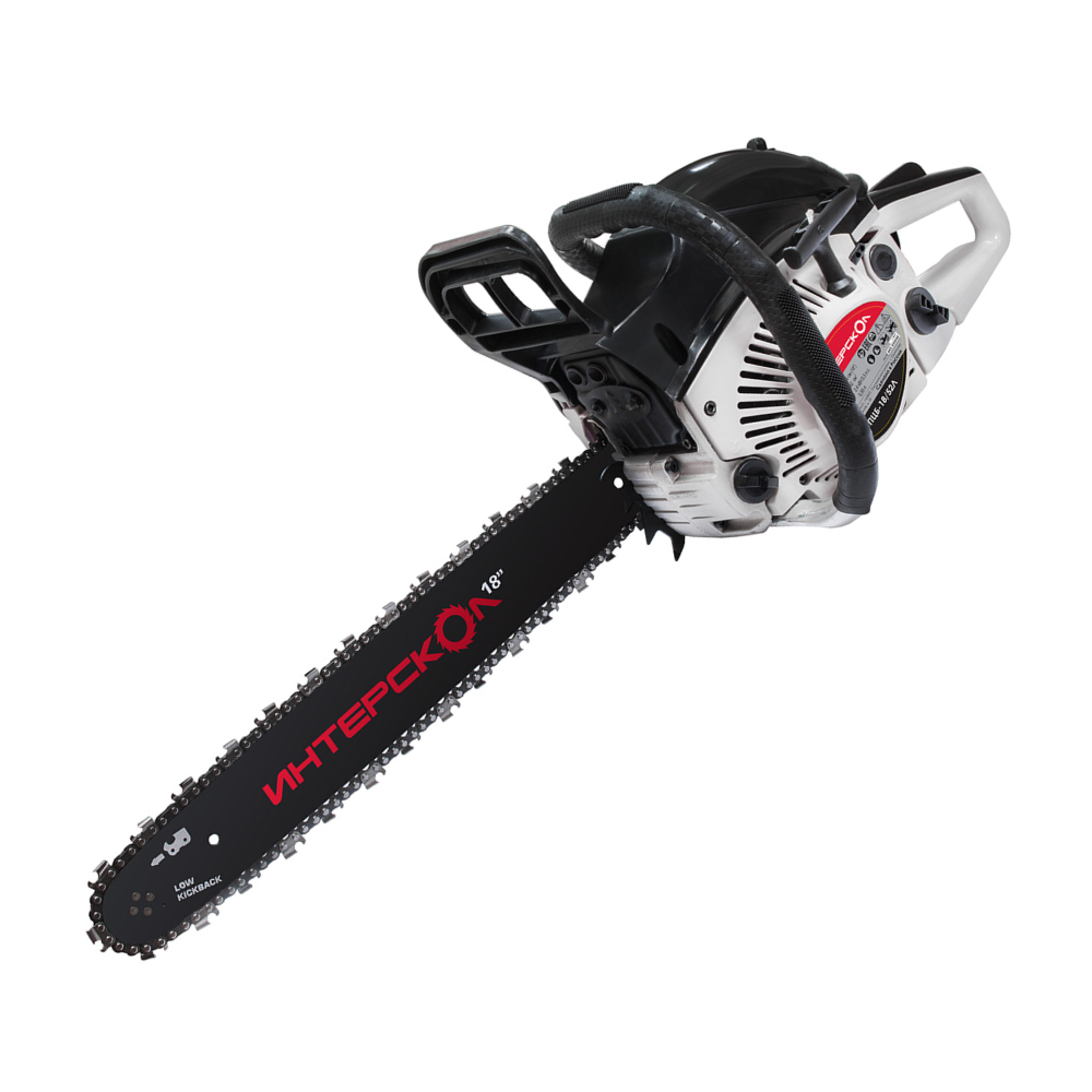 Цепная пила ИНТЕРСКОЛ ПЦБ-18/52Л, 2.4 кВт, 45 см (445.1.0.40)