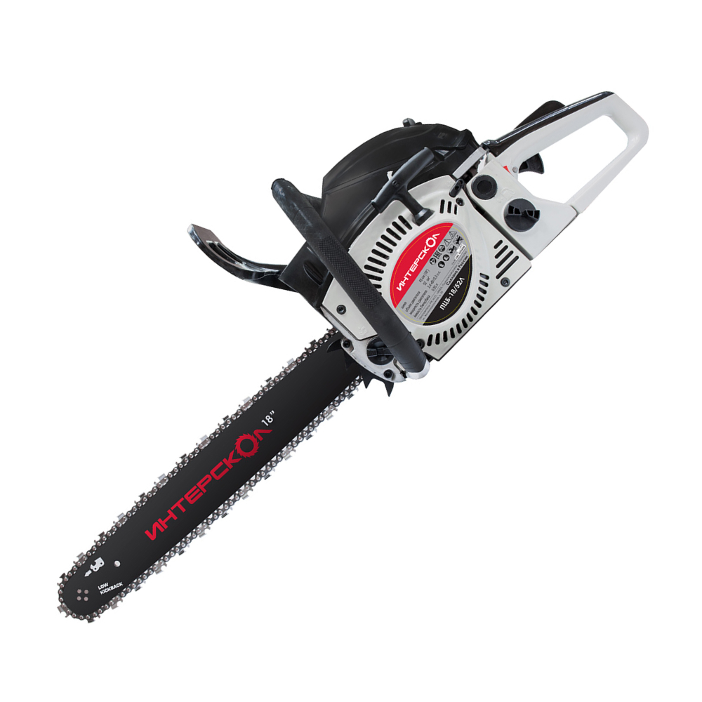 Цепная пила ИНТЕРСКОЛ ПЦБ-18/52Л, 2.4 кВт, 45 см (445.1.0.40)