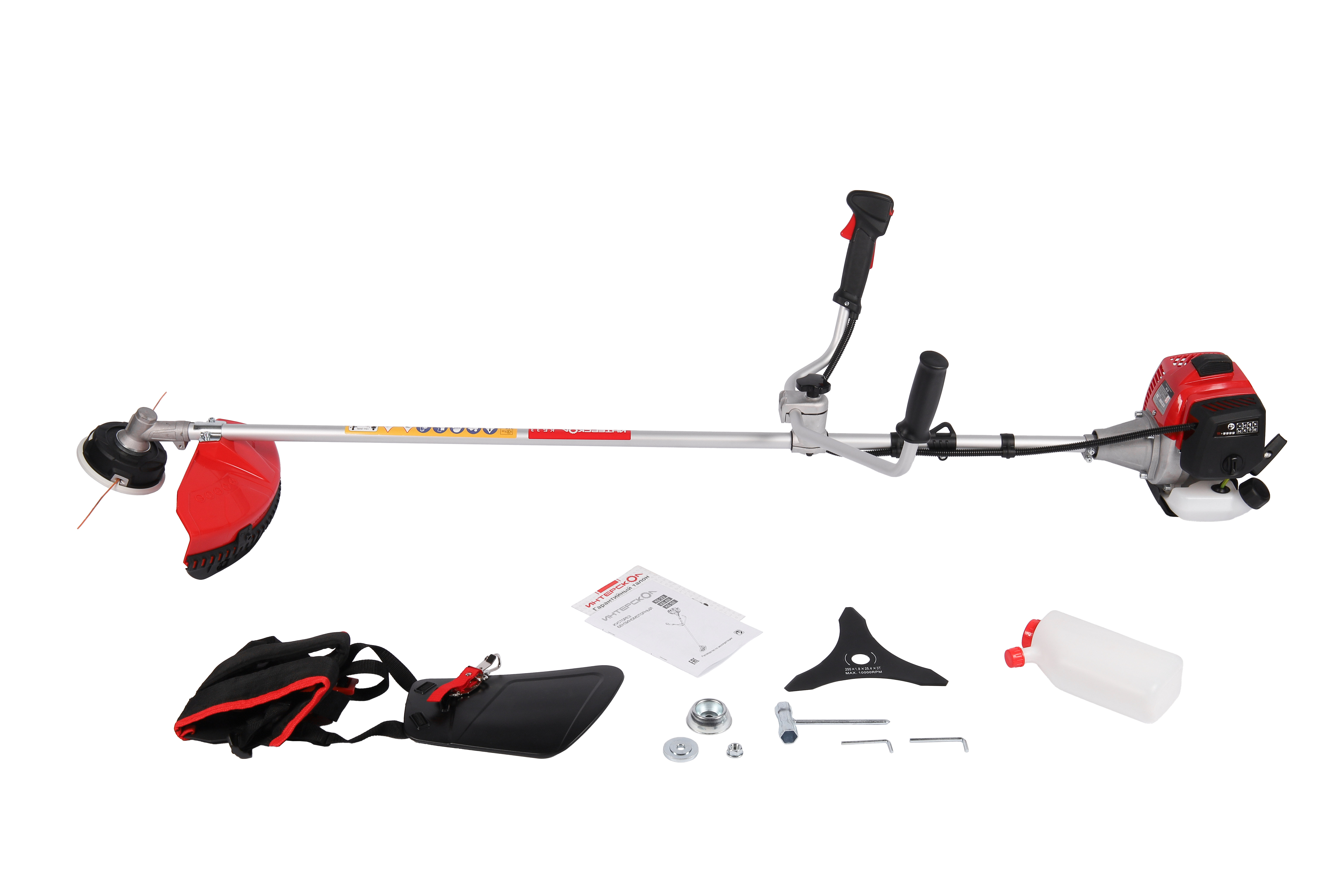 Триммер бензиновый ИНТЕРСКОЛ КБ 33, 1.1 Квт, 9700 об/мин (722.0.0.40)