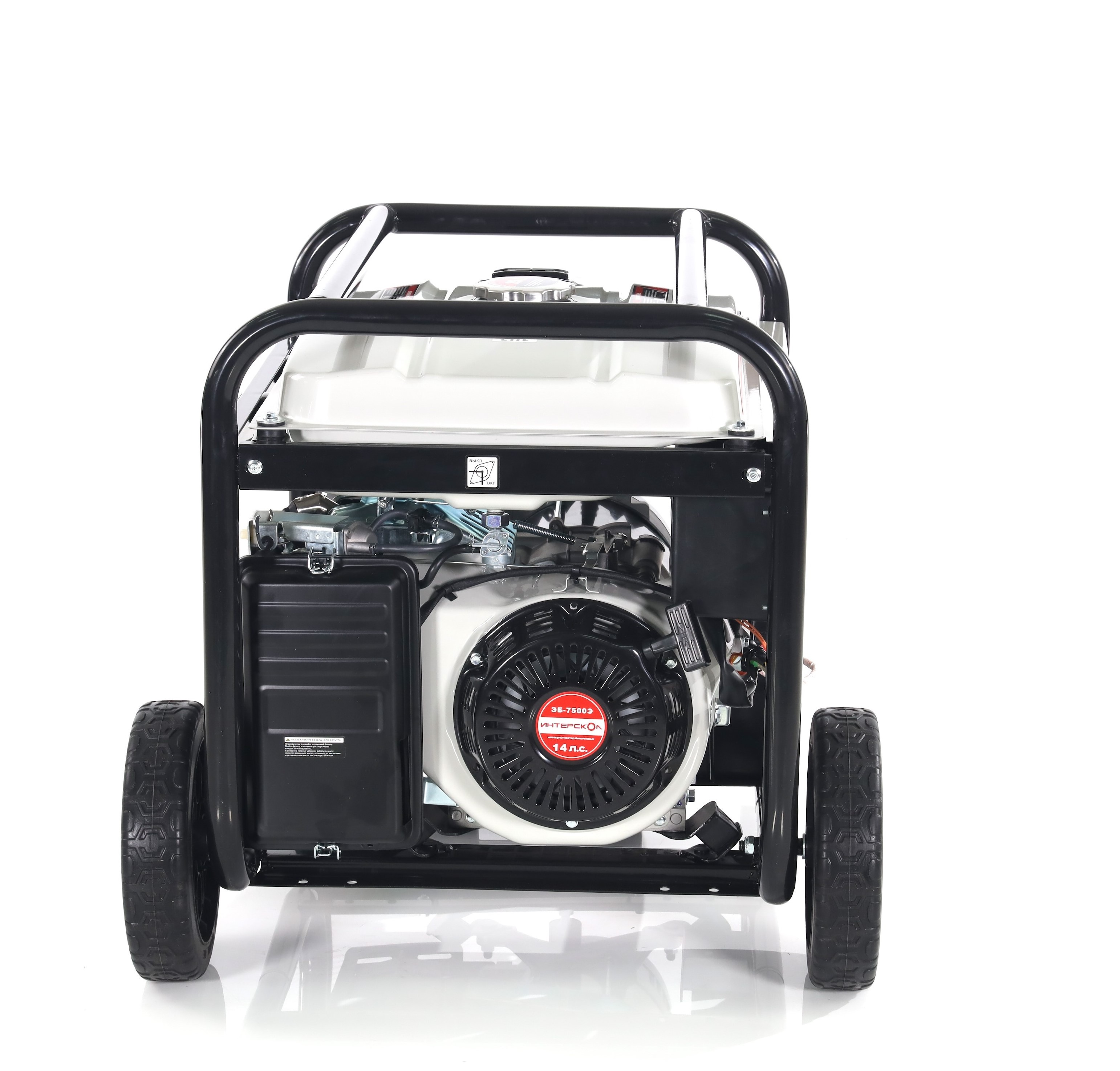 Генератор бензиновый ИНТЕРСКОЛ ЭБ-7500Э синхронный, 6 кВт, (796.0.0.40)