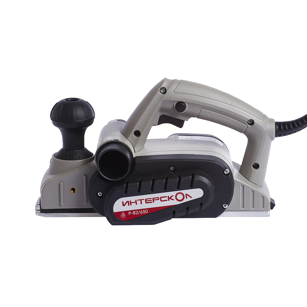 Электрорубанок ИНТЕРСКОЛ Р-82/650, 650 Вт, 16000 об/мин, 82 мм (424.1.0.00)