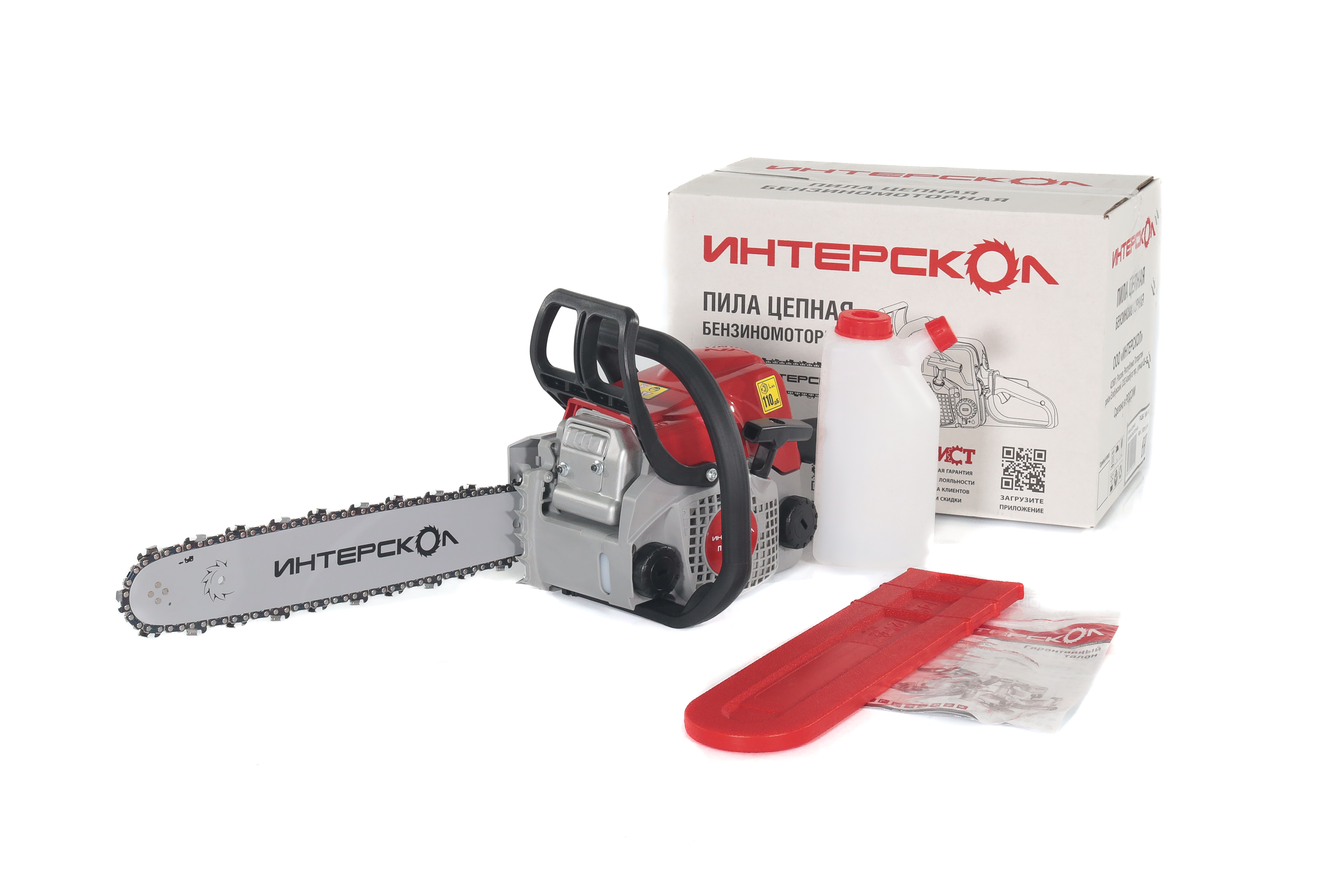 Цепная пила ИНТЕРСКОЛ ПЦБ 180-16, 1.5 кВт, 40 см (876.0.0.40)