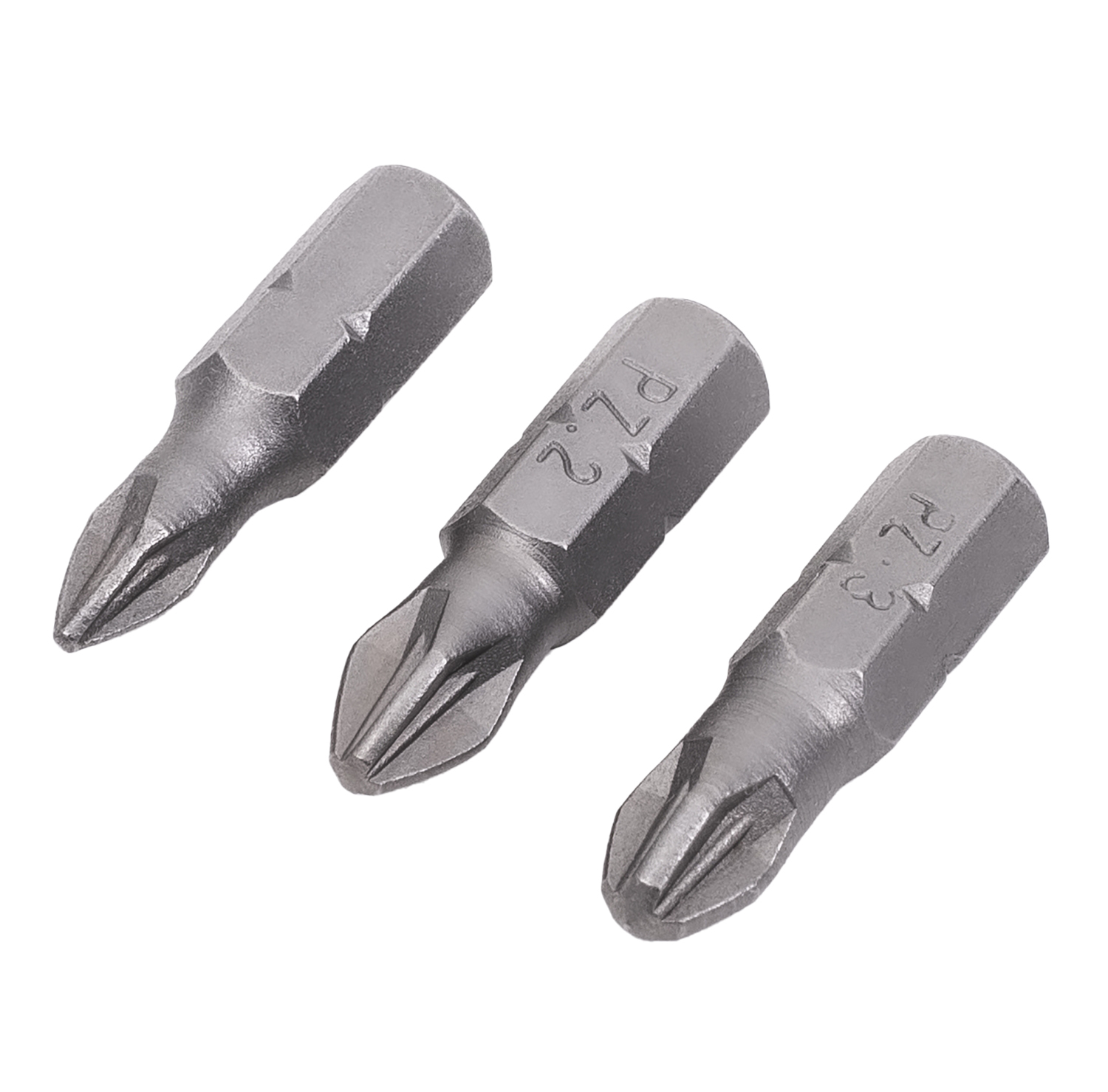 Бита ИНТЕРСКОЛ PZ1/PZ2/PZ3, 25 мм хвостовик 1/4", 3 шт. (0400.003)