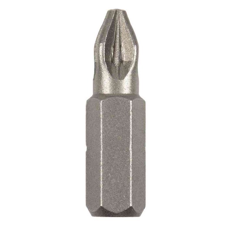 Бита ИНТЕРСКОЛ PZ2, длина 25 мм, хвостовик 1/4", 2 шт.