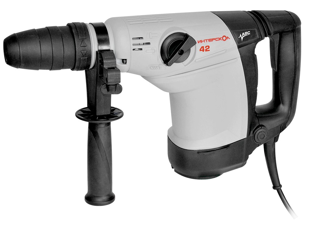 Перфоратор ИНТЕРСКОЛ П-42/1200ЭВ, 1200 Вт, 11 Дж, 2870 уд/мин, в кейсе (305.0.1.70)