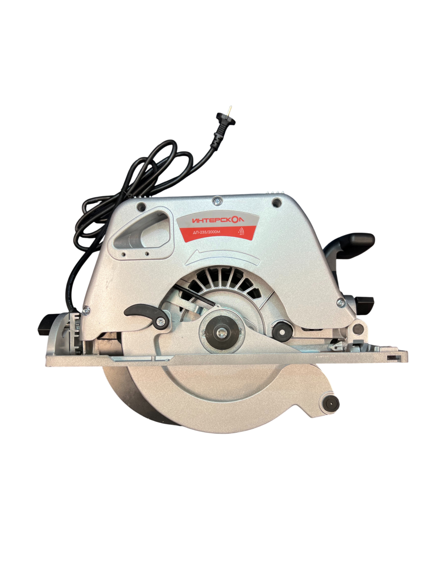 Пила циркулярная ИНТЕРСКОЛ ДП-235/2000М, 2000 Вт, 235 мм, 4200 об/мин, (УЦЕНЕННЫЙ ТОВАР) (14.1.1.21/U)