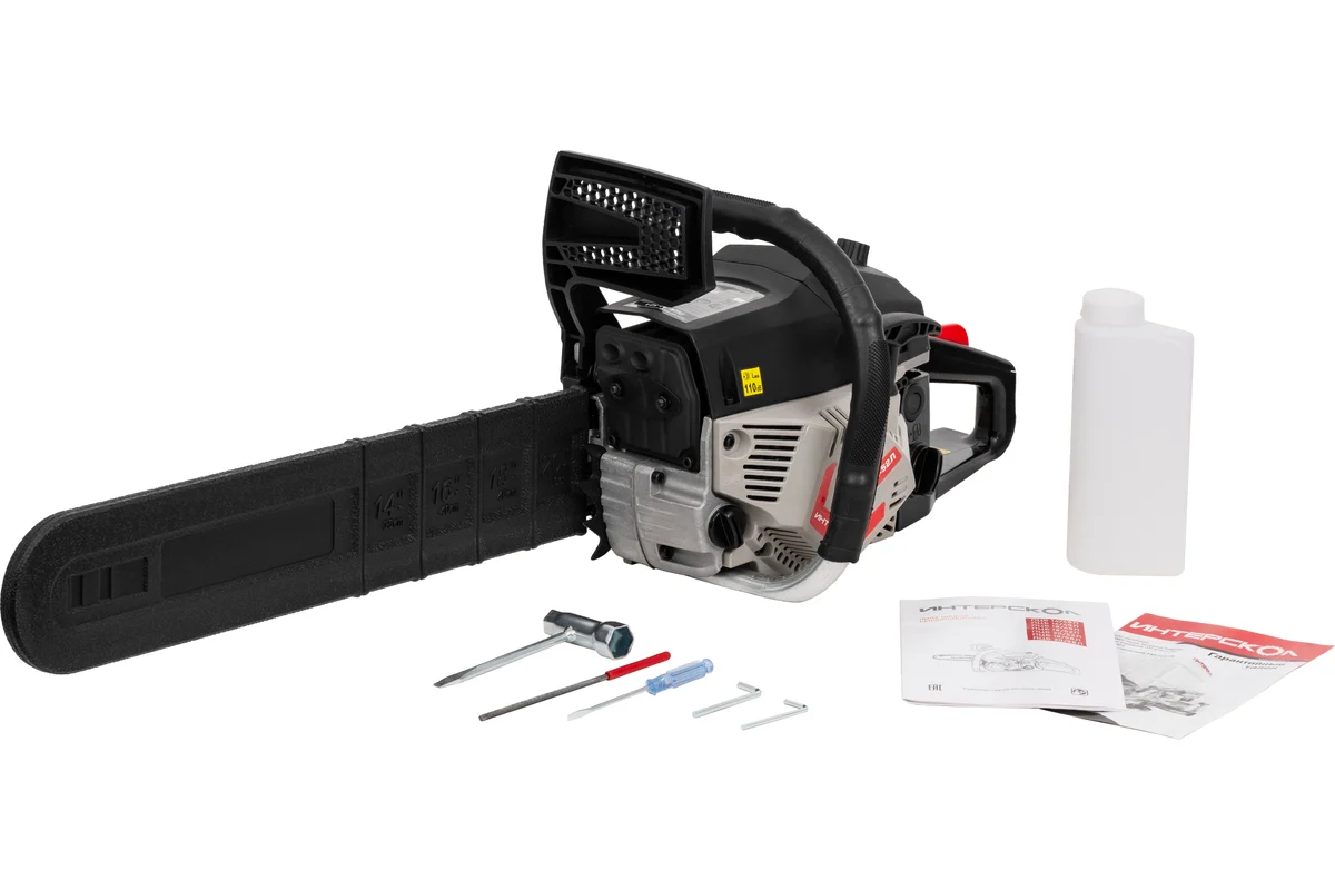 Цепная пила ИНТЕРСКОЛ ПЦБ-20/58Л, 2.6 кВт, 50 см (848.0.0.40)