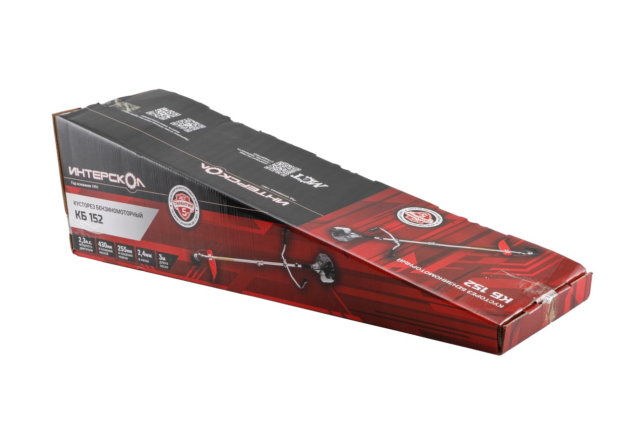 Триммер бензиновый ИНТЕРСКОЛ КБ 152, 2.3 кВт, 9500 об/мин (984.0.0.70)