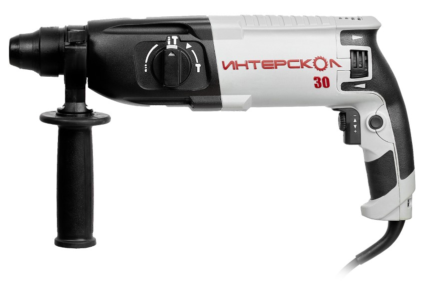 Перфоратор ИНТЕРСКОЛ П-30/900ЭР, 900 Вт, 3.3 Дж, 5100 уд/мин, кейс (86.1.0.00)