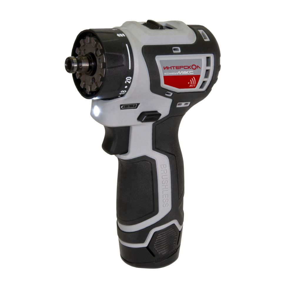 Набор аккумуляторного инструмента ИНТЕРСКОЛ 12 В: дрель-шуруповерт ДА-10/12В 36 + цепная пила ПЦА-4/12 + шина, с 2 АКБ 2 Ач и ЗУ