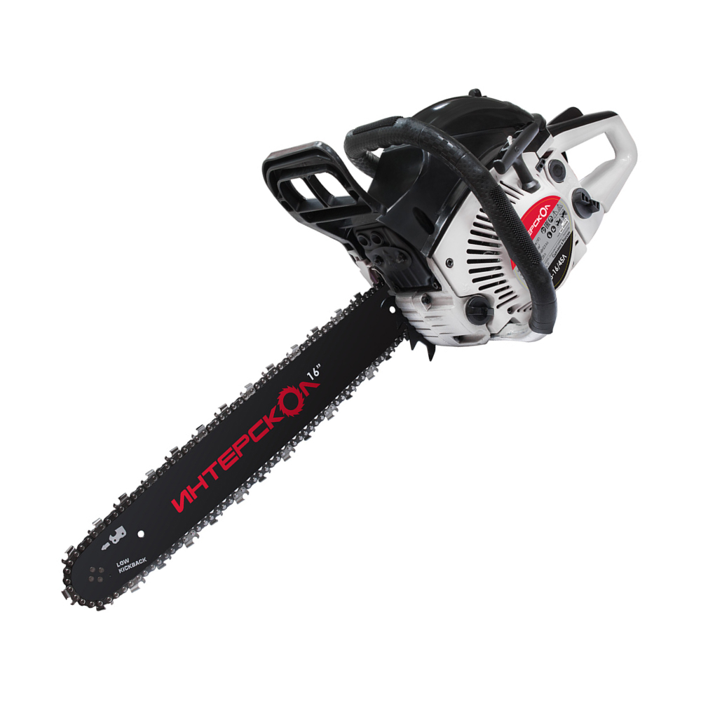 Цепная пила ИНТЕРСКОЛ ПЦБ-16/45Л, 1.8 кВт, 40 см (443.01.0.00)